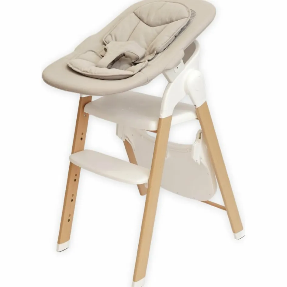 Chaise haute évolutive Grow With Me Pure white|Bo Jungle Outlet