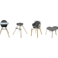 Chaise haute évolutive Moa Beyond Graphite 2 Eco|Maxi-Cosi