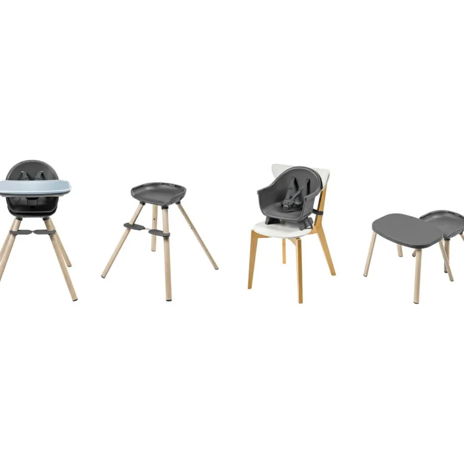Chaise haute évolutive Moa Beyond Graphite 2 Eco|Maxi-Cosi