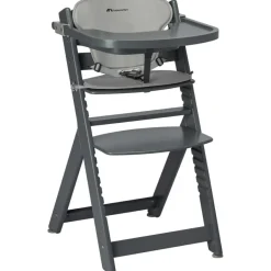 Chaise haute évolutive Timba Gray Mist avec coussin|Bébé Confort New