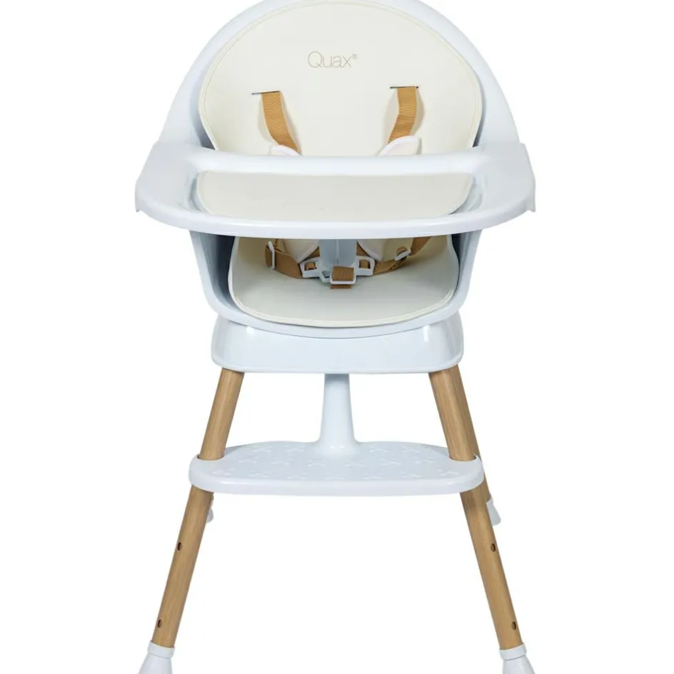 Sale Quax Chaise haute évolutive Ultimo 3 Luxe White-Naturel