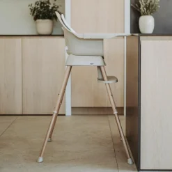 Chaise haute évolutive Ultimo 3 Luxe Argile-Naturel|Quax Discount