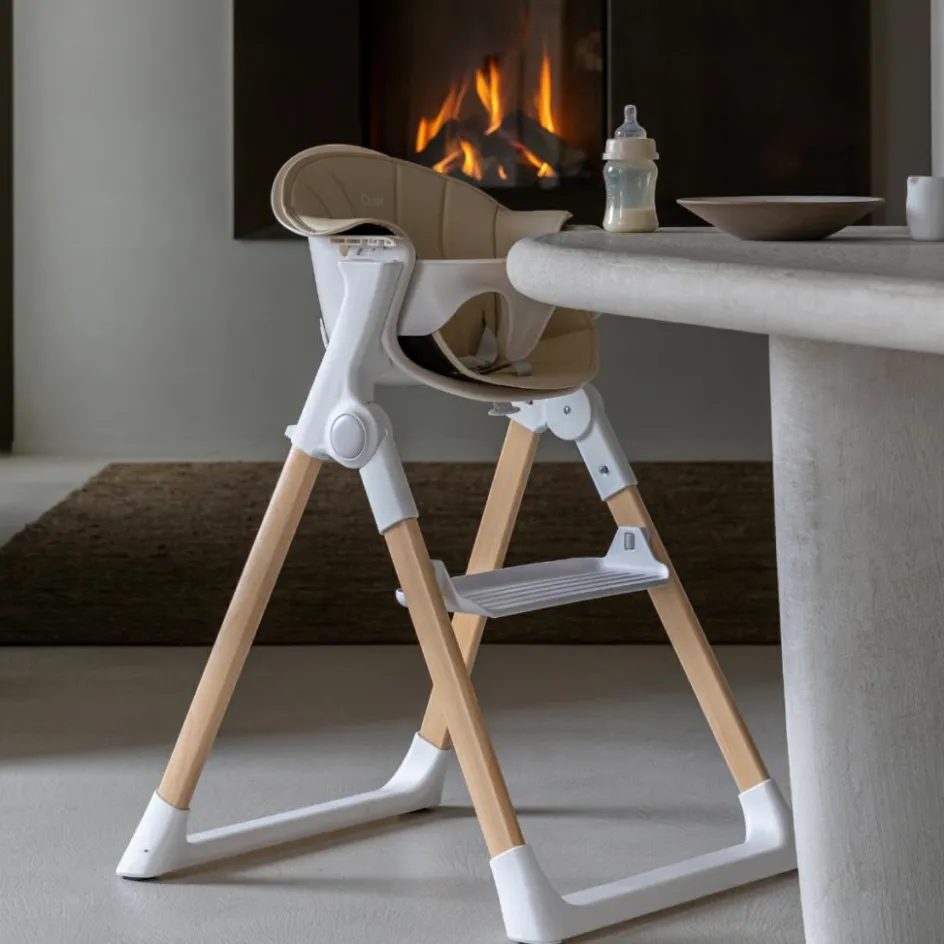 Quax Chaise haute évolutive Viola Beige