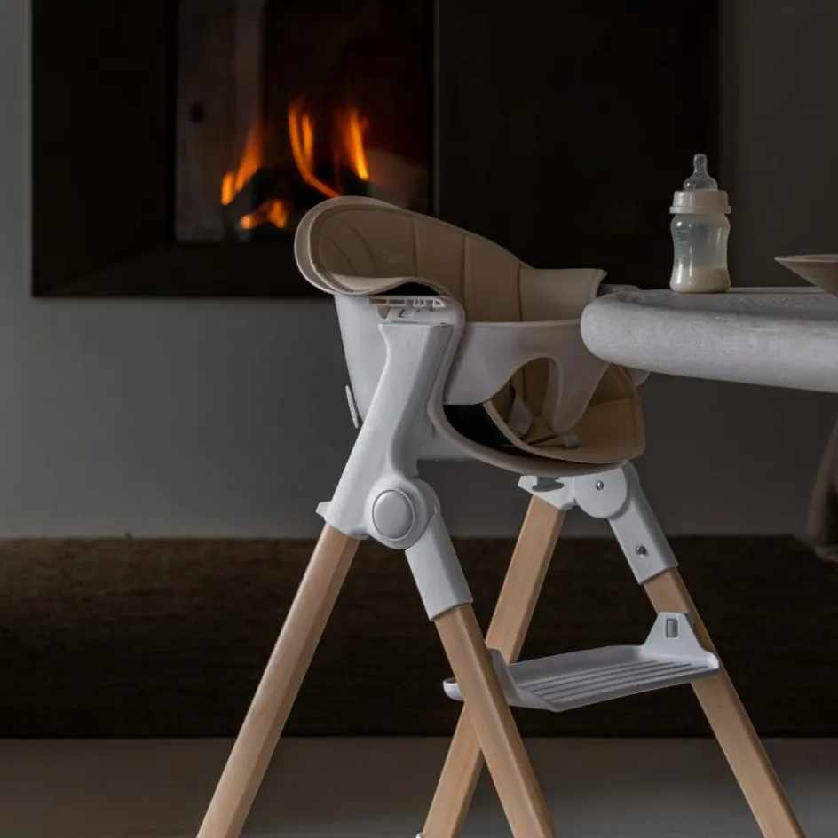 Quax Chaise haute évolutive Viola Beige