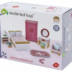 Chambre à coucher pour maison de poupée|Tender Leaf Outlet