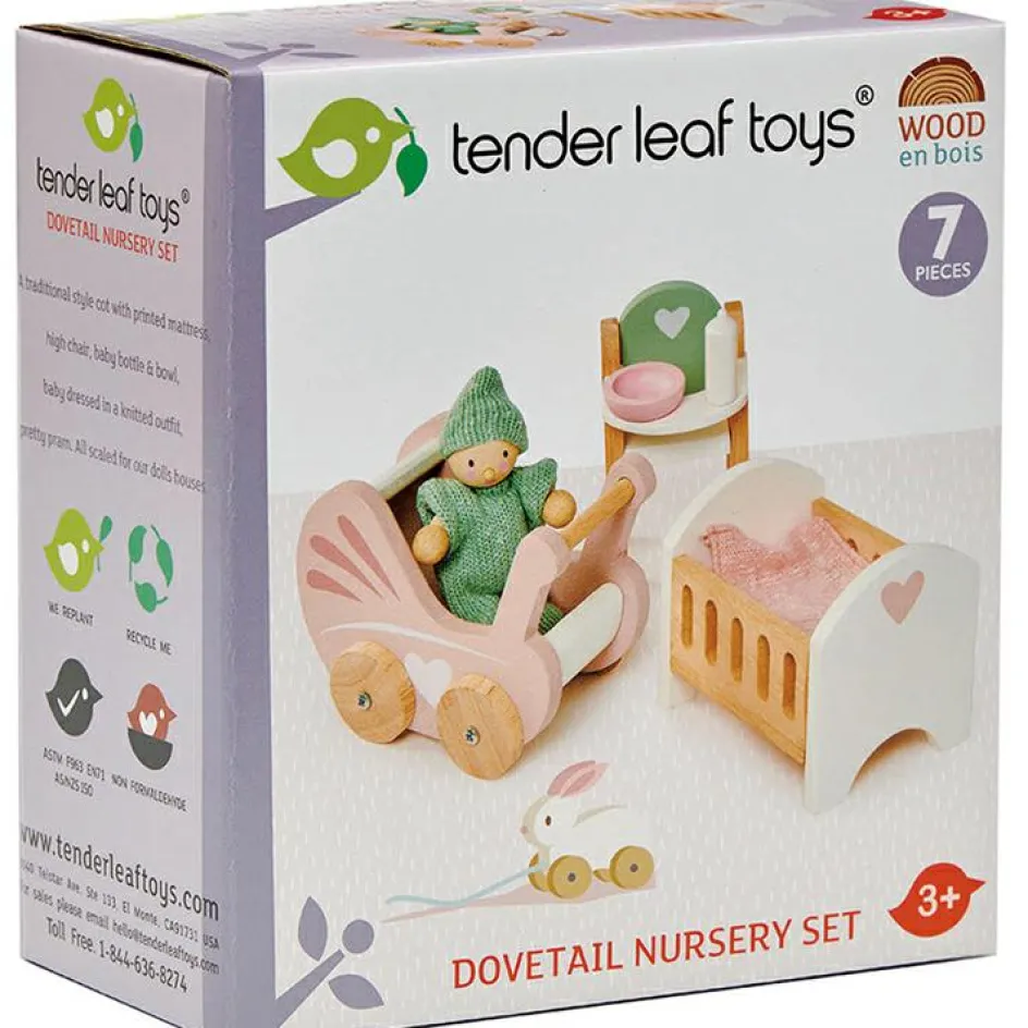 Chambre de bébé pour maison de poupée|Tender Leaf Best