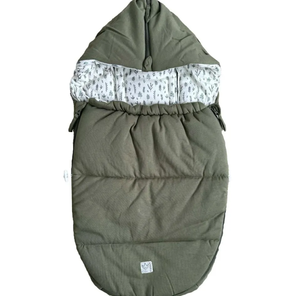 Chancelière bébé jersey Hooded olive green|Kaiser Discount