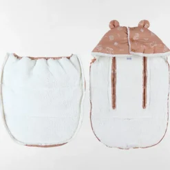 Chancelière bébé sweet caramel Mix et Match (jusqu'à 4-5 mois)|Noukie's Sale