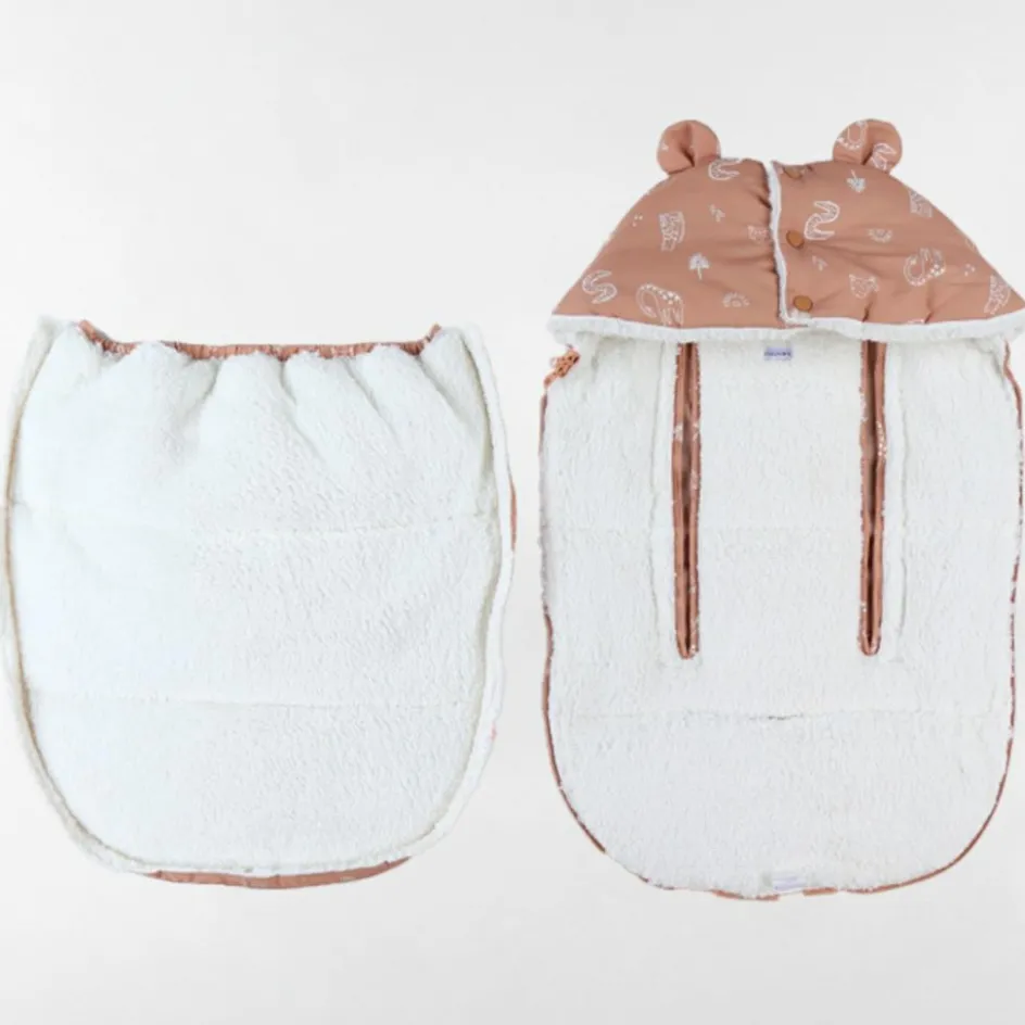 Chancelière bébé sweet caramel Mix et Match (jusqu'à 4-5 mois)|Noukie's Sale