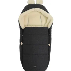 Best Kaiser Chancelière capuche souris en laine gris foncé (0-12 mois)