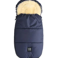 Chancelière Lukky avec peau d'agneau navy (6-36 mois)|Kaiser Discount