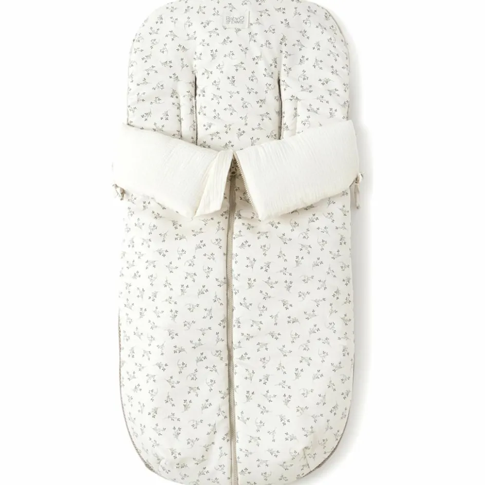 Chancelière pour poussette Olive Bloom Canvas|Babyshower Sale