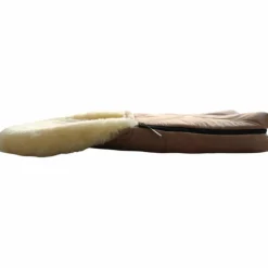 Chancelière pour siège-auto bébé en peau d'agneau EMMY crème|Kaiser Best