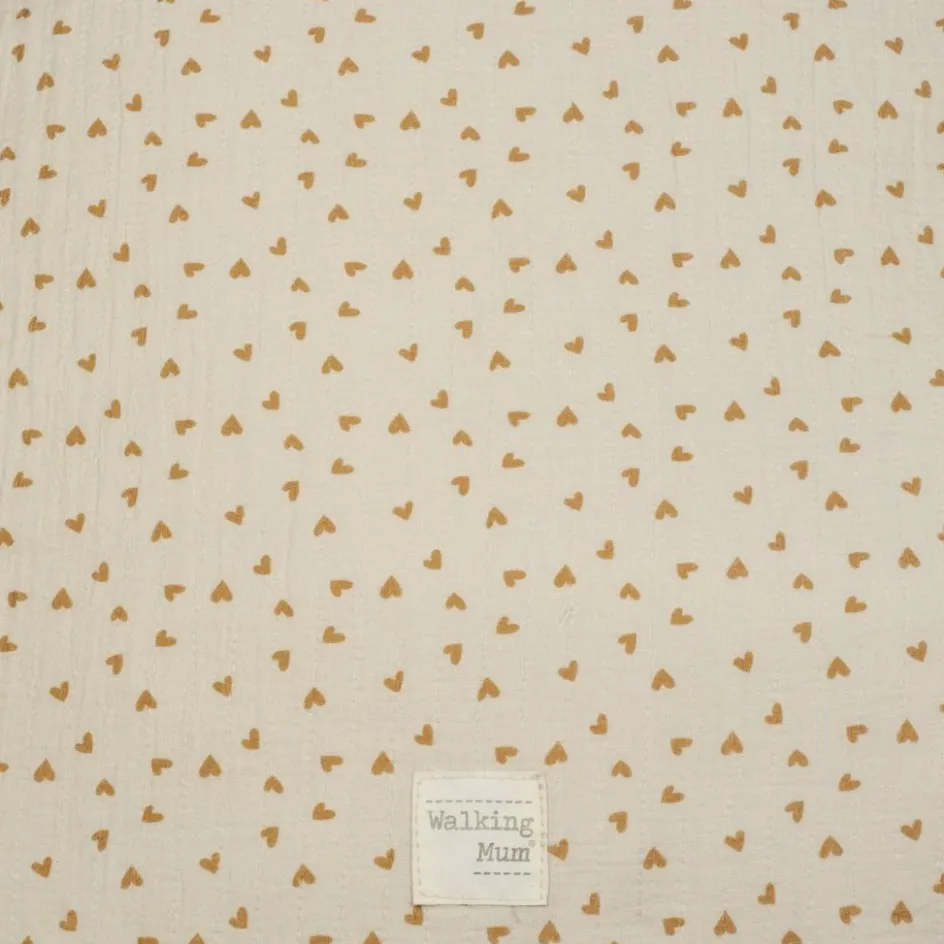 Chancelière été Coeurs Poppy Cannelle|Walking Mum Best