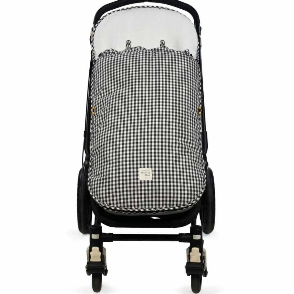 Chancelière Été I Love Vichy Noir|Walking Mum Discount