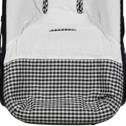 Chancelière Été I Love Vichy Noir|Walking Mum Discount