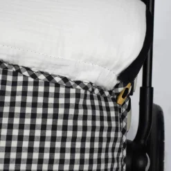 Chancelière Été I Love Vichy Noir|Walking Mum Discount