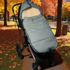 Chancelière thermique pour poussette SHEEP vert sauge|Kaiser