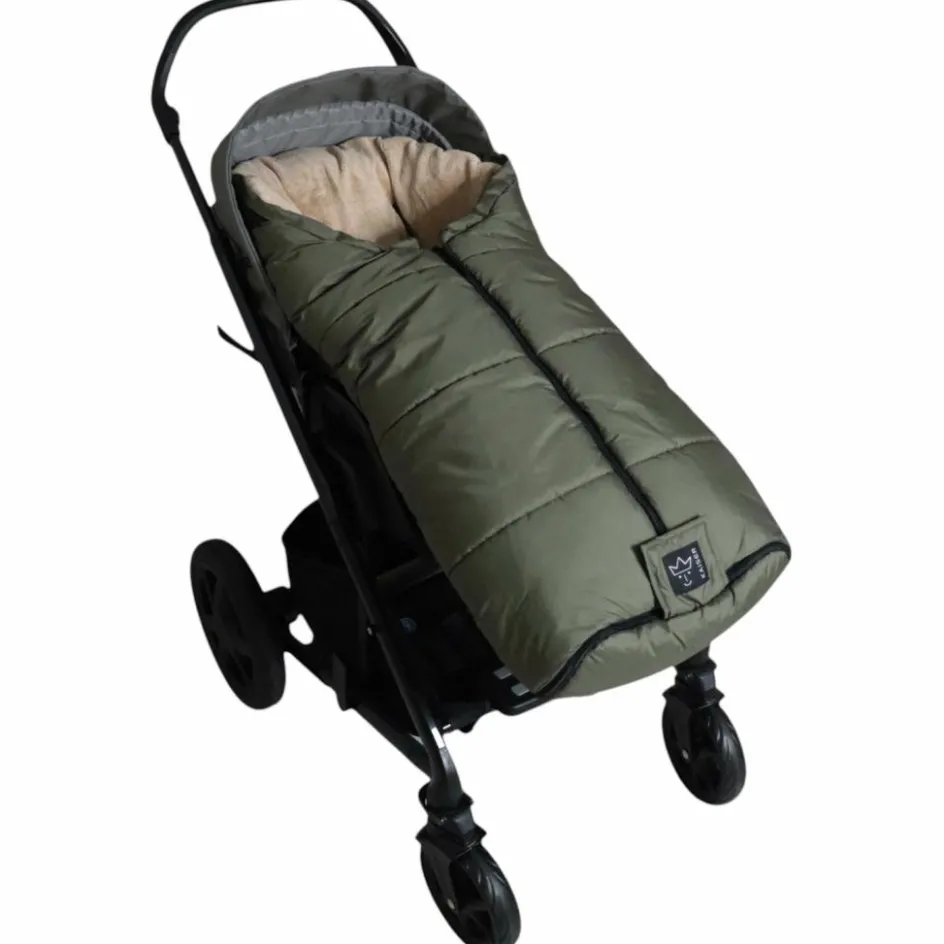 Chancelière thermique pour poussette SANDY kaki et camel|Kaiser Clearance