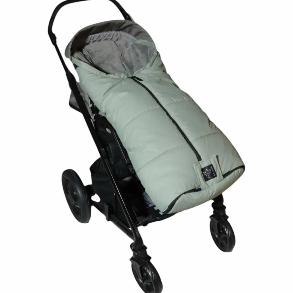 Chancelière thermique pour poussette SANDY vert sauge et gris|Kaiser Clearance