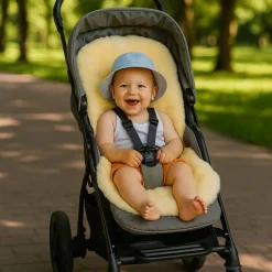 Chancelière thermique pour poussette SHEEP anthracite|Kaiser Outlet