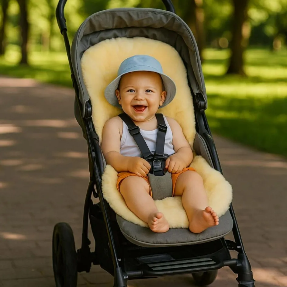 Chancelière thermique pour poussette SHEEP anthracite|Kaiser Outlet