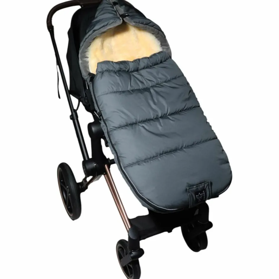 Chancelière thermique pour poussette SHEEP anthracite|Kaiser Outlet