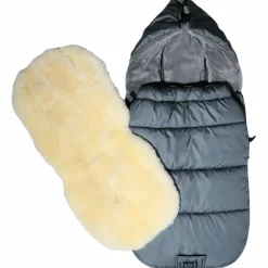 Chancelière thermique pour poussette SHEEP anthracite|Kaiser Outlet