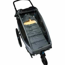 Chancelière thermique pour poussette SHEEP anthracite|Kaiser Outlet