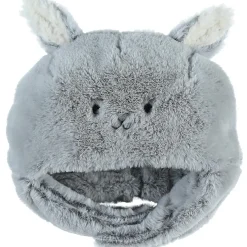 Chapka en groloudoux gris (1-6 mois)|Noukie's