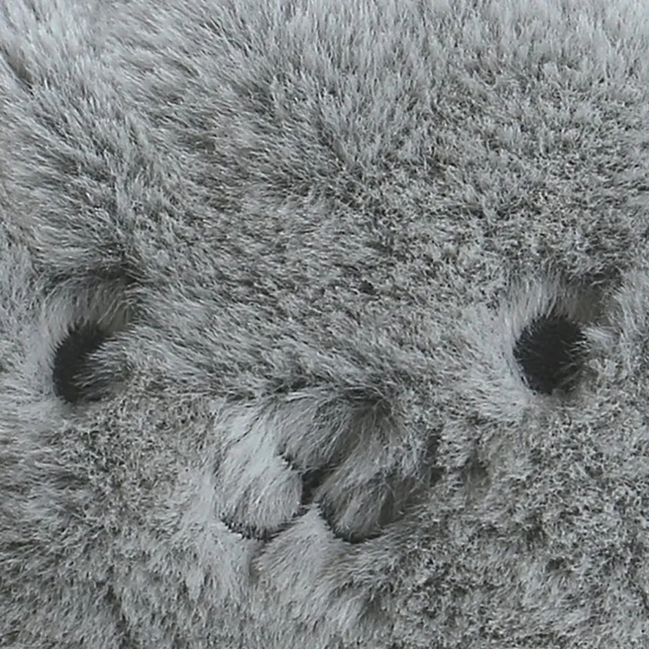 Chapka en groloudoux gris (1-6 mois)|Noukie's