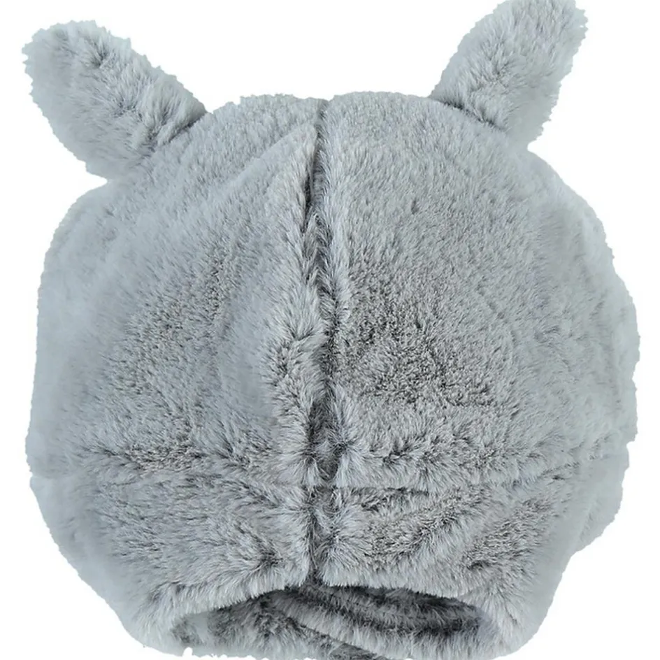 Chapka en groloudoux gris (1-6 mois)|Noukie's