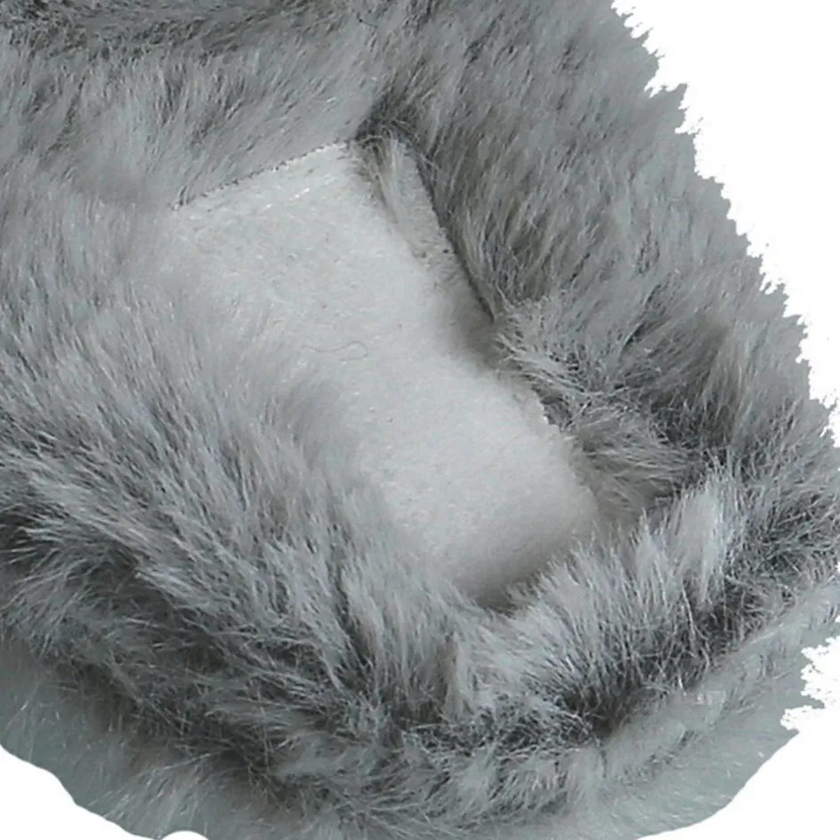 Chapka en groloudoux gris (1-6 mois)|Noukie's