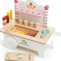 Chariot crème glacée en bois|Tender Leaf Outlet