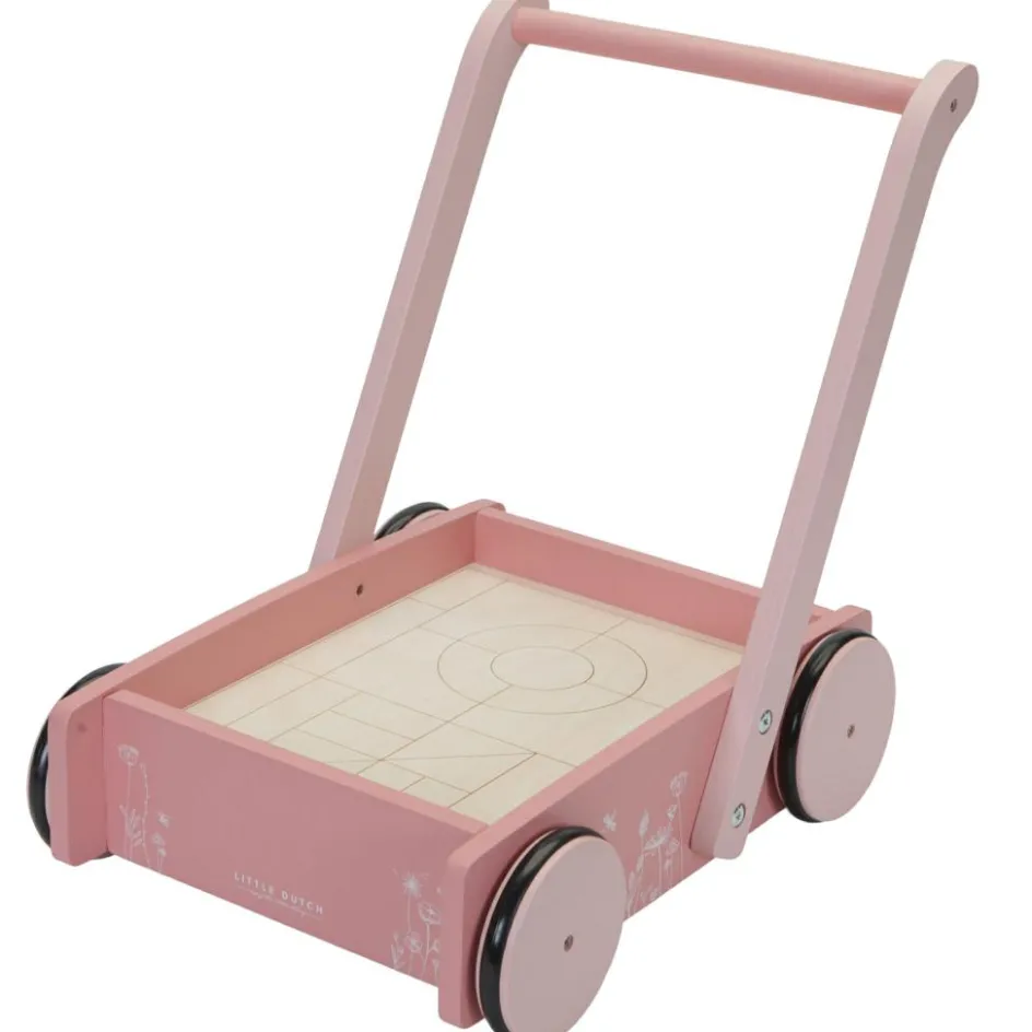 Outlet Little Dutch Chariot de marche avec blocs de construction Wild Flowers