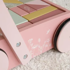 Outlet Little Dutch Chariot de marche avec blocs de construction Wild Flowers