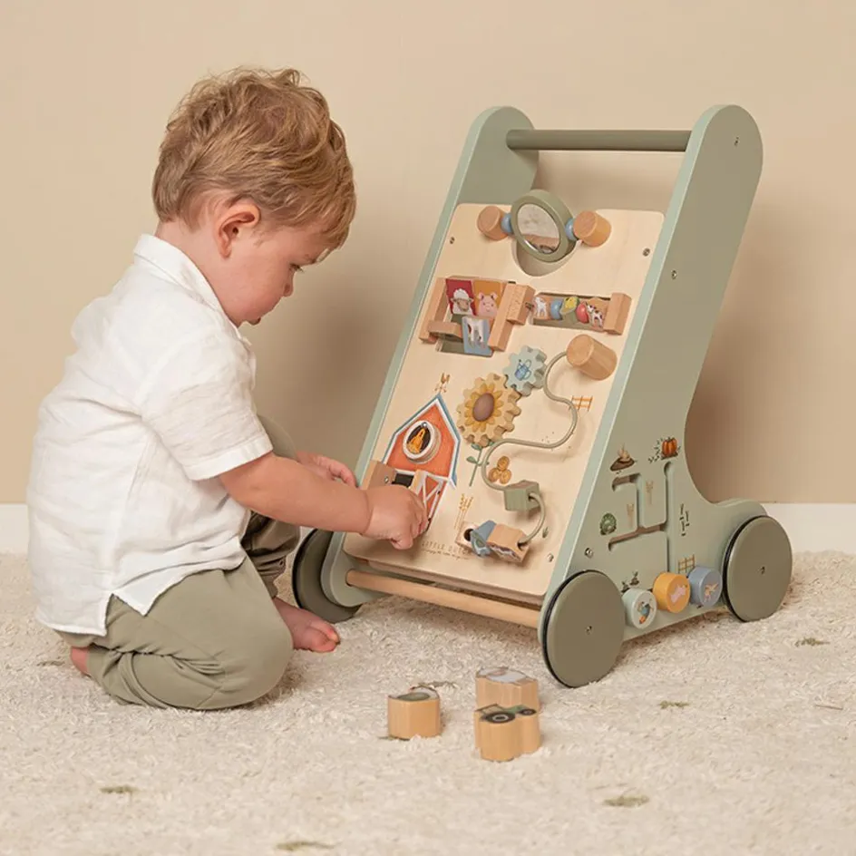 Best Little Dutch Chariot de marche en bois Little Farm