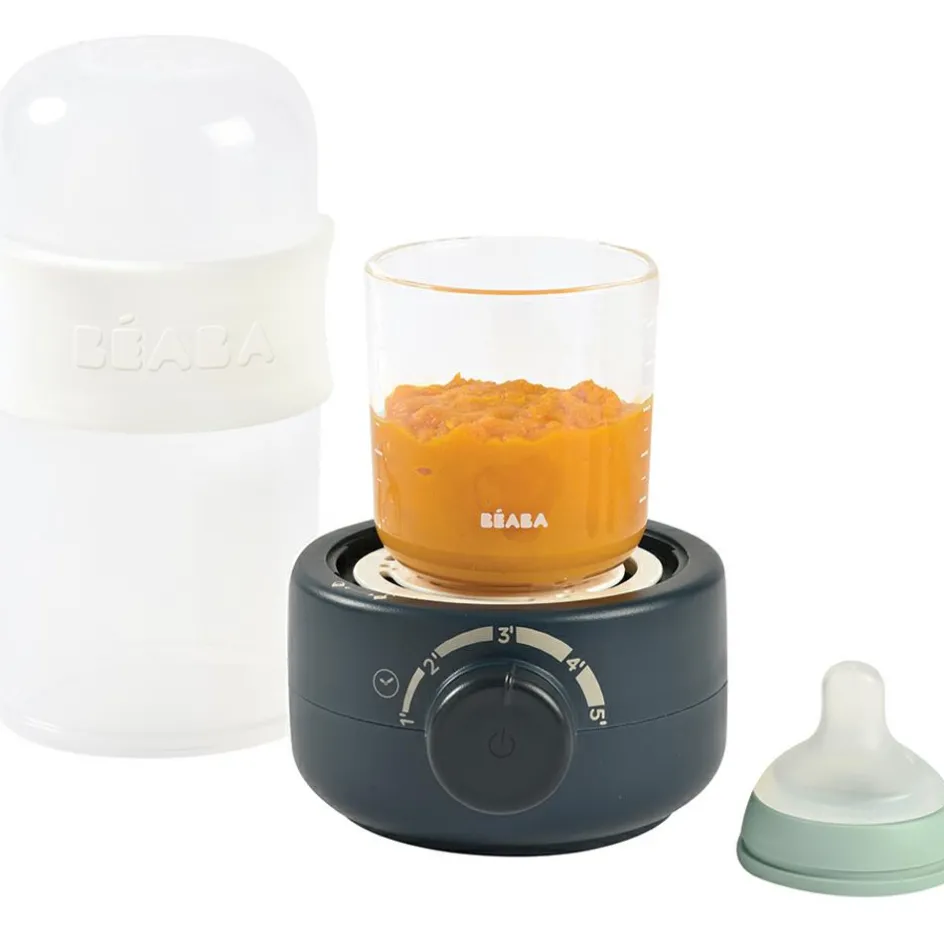 Hot Béaba Chauffe-biberon Babymilk second bleu nuit