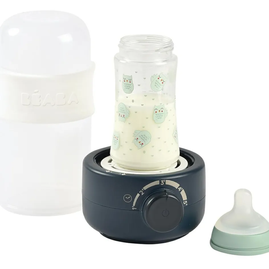 Hot Béaba Chauffe-biberon Babymilk second bleu nuit