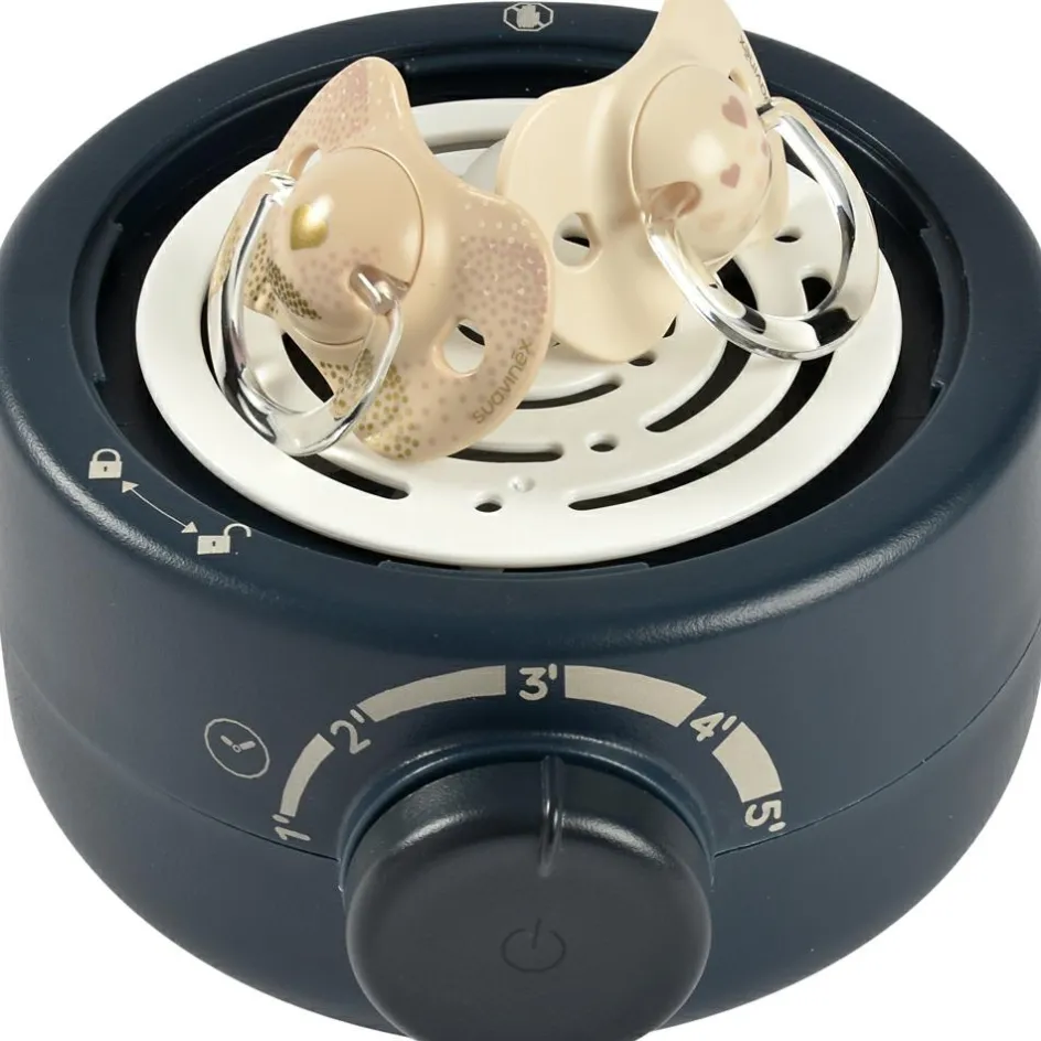 Hot Béaba Chauffe-biberon Babymilk second bleu nuit