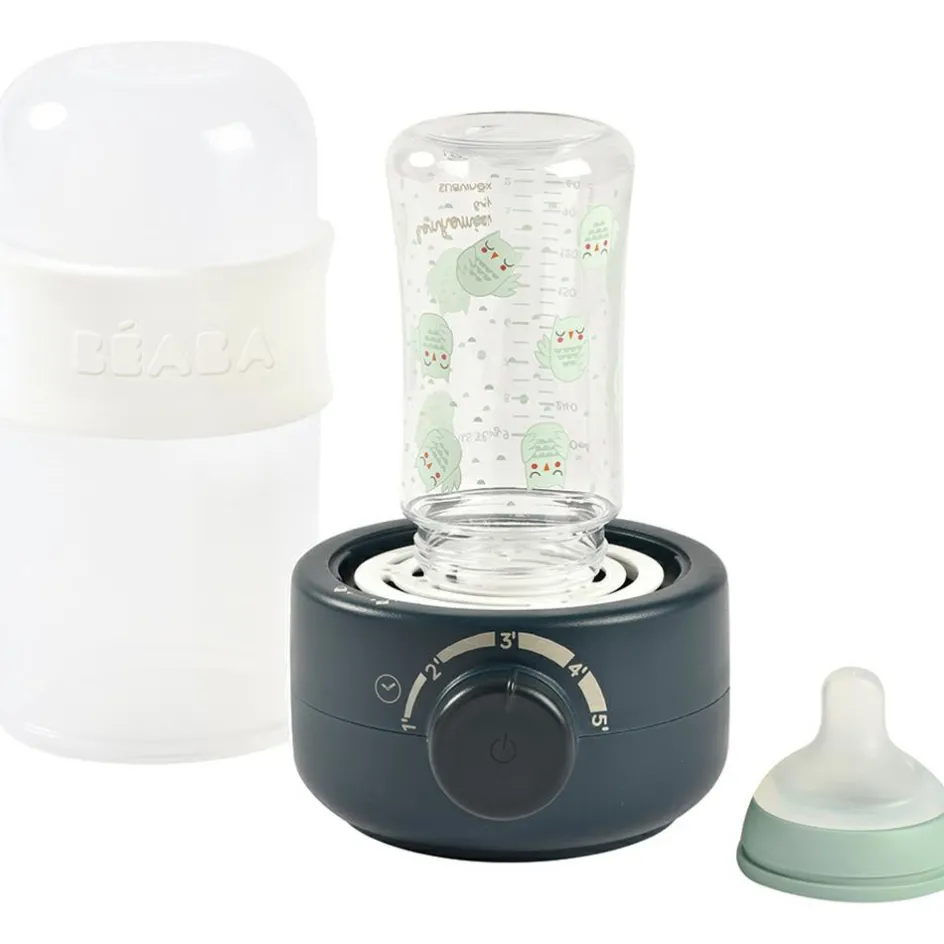 Hot Béaba Chauffe-biberon Babymilk second bleu nuit