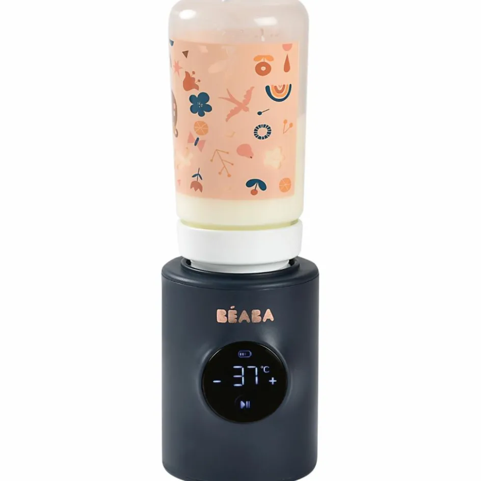 Chauffe-biberon Nomad Milk Night Blue + 3 adaptateurs|Béaba Hot