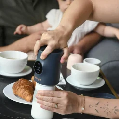 Chauffe-biberon Nomad Milk Night Blue + 3 adaptateurs|Béaba Hot