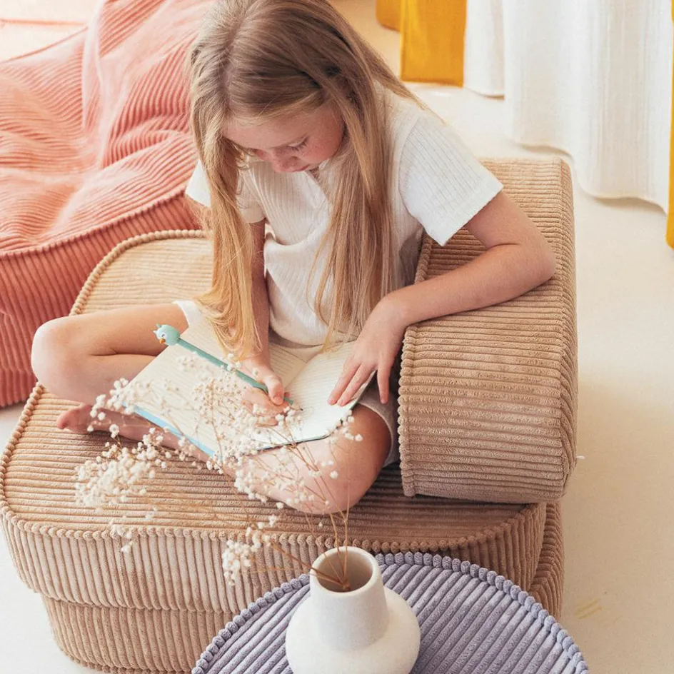 Chauffeuse Brown Sugar velours côtelé|Wigiwama Clearance