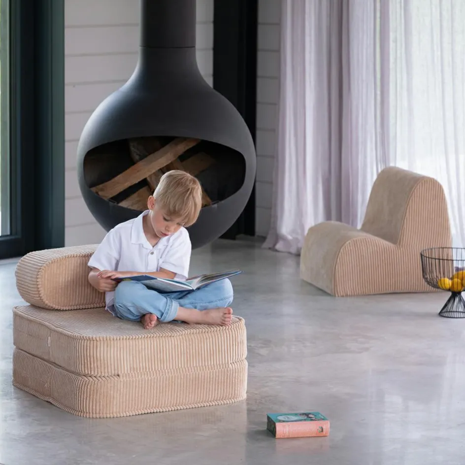 Chauffeuse Brown Sugar velours côtelé|Wigiwama Clearance