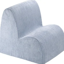 Chauffeuse Cloud Blueberry Blue velours côtelé|Wigiwama Hot