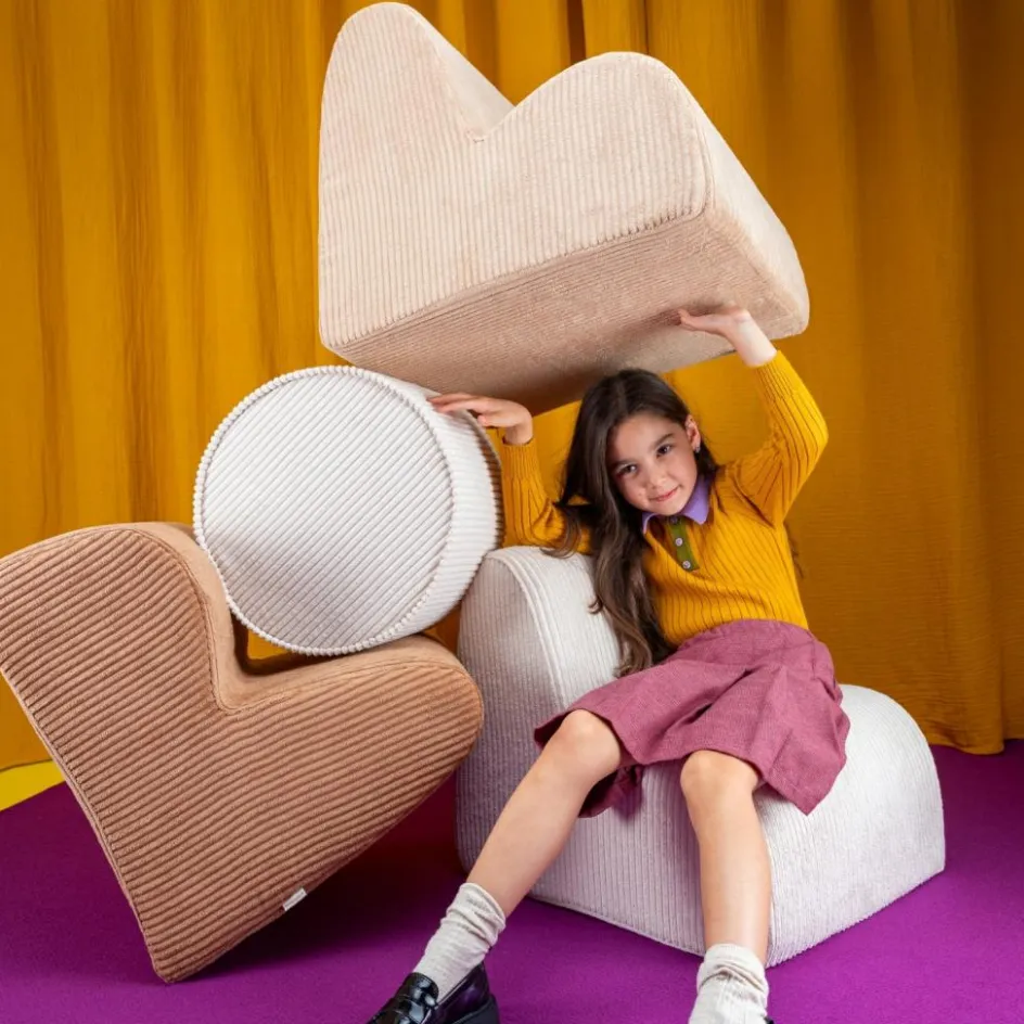 Clearance Wigiwama Chauffeuse Cloud Marshmallow velours côtelé