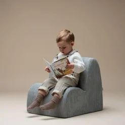 New Wigiwama Chauffeuse Cloud Peppermint Green velours côtelé