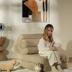 New Wigiwama Chauffeuse Flipster Biscuit molletonné