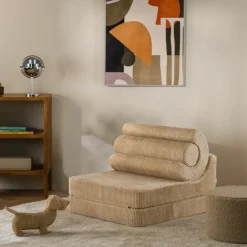 Chauffeuse Flipster Brown Sugar velours côtelé|Wigiwama New